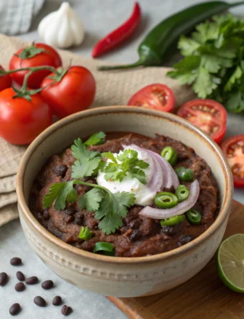 best black refried bean recipe