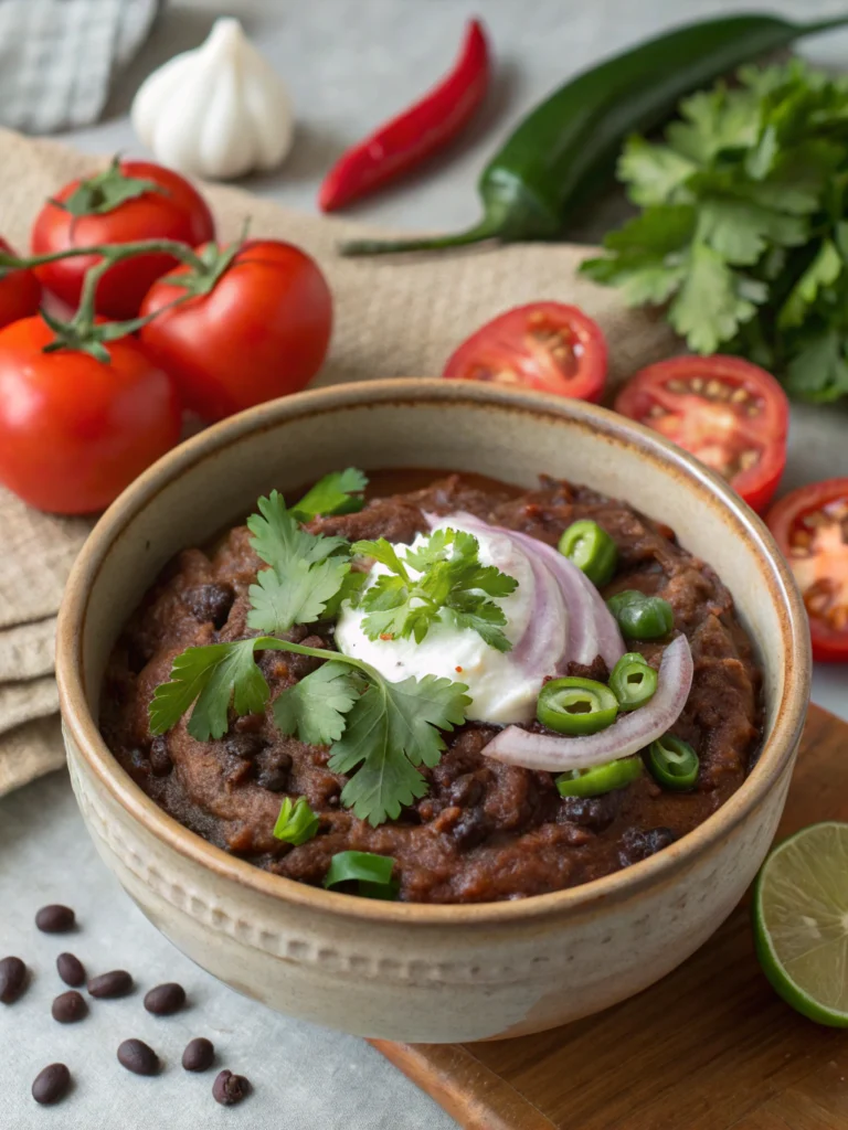 How to Make the Best Black Refried Bean Recipe 1 best black refried bean recipe