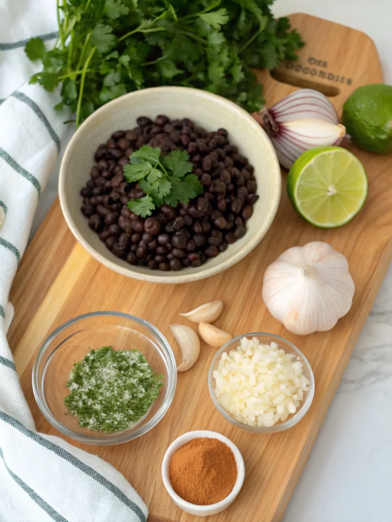 How to Make the Best Black Refried Bean Recipe 2 best black refried bean recipeingredients