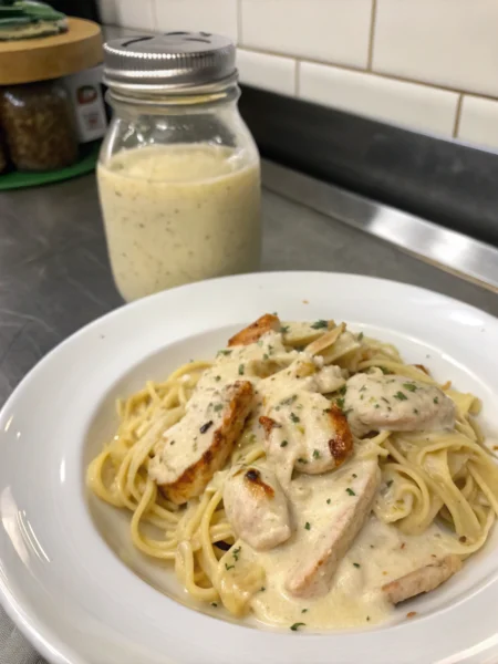 chicken alfredo recipe with jar sauce