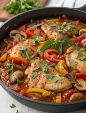 chicken cacciatore recipe