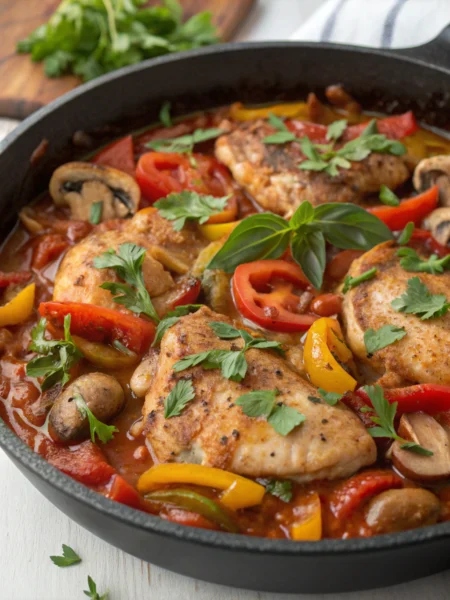 chicken cacciatore recipe