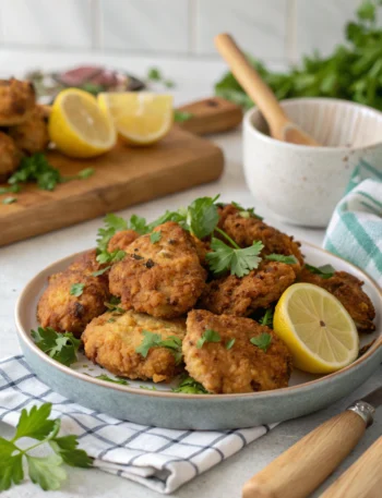 chicken fritters recipe