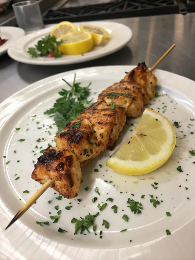 chicken on a stick recipe