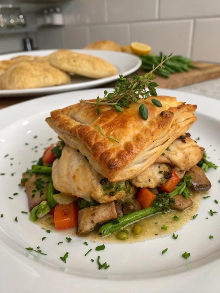 9 Chicken with Puff Pastry Recipes for Easy Gourmet Dinners 1 chicken with puff pastry recipes
