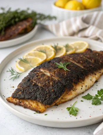 blackened fish recipe
