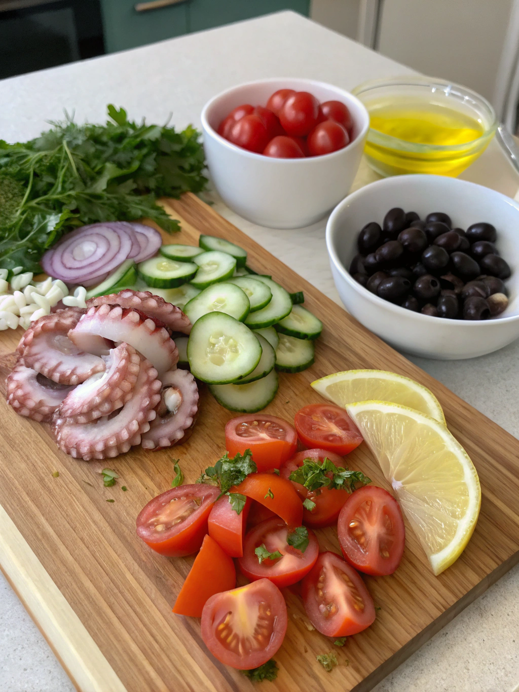 Octopus Salad Recipe : 7 Steps to a Perfect Seafood Dish 2 Octopus Salad Recipe : 7 Steps to a Perfect Seafood Dish