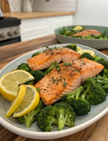 salmon and broccoli recipe