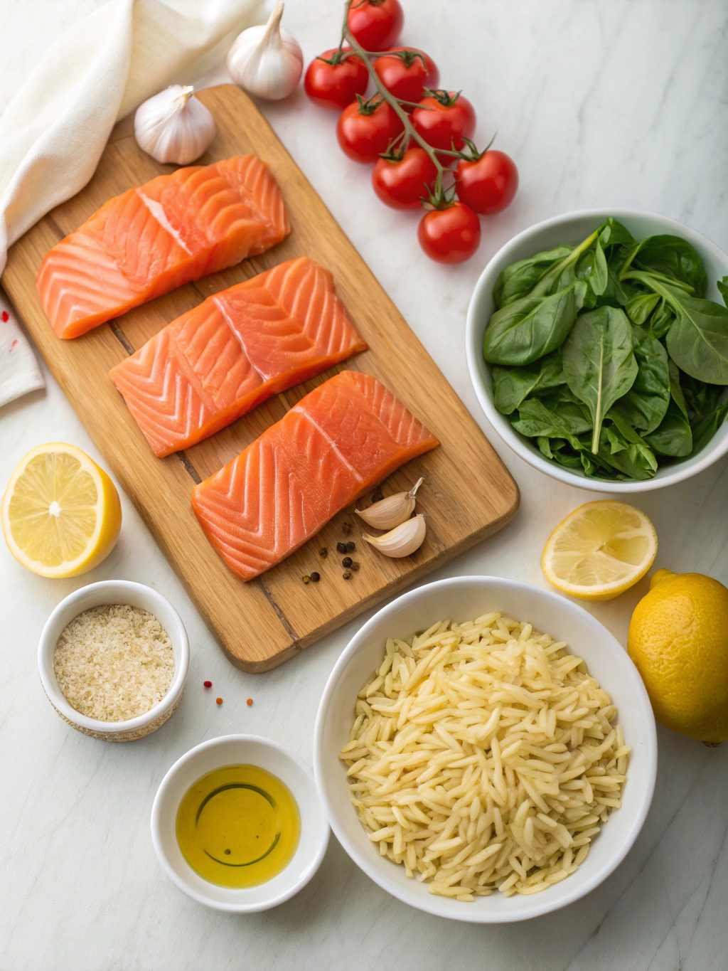 8 Salmon and Orzo Recipes for a Deliciously Easy Mealtime 2 8 Salmon and Orzo Recipes for a Deliciously Easy Mealtime