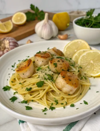 scallop scampi recipe