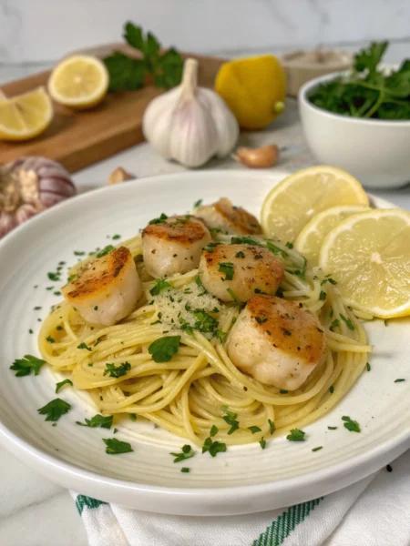 scallop scampi recipe