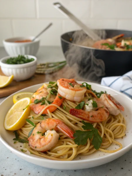 shrimp and noodle recipes