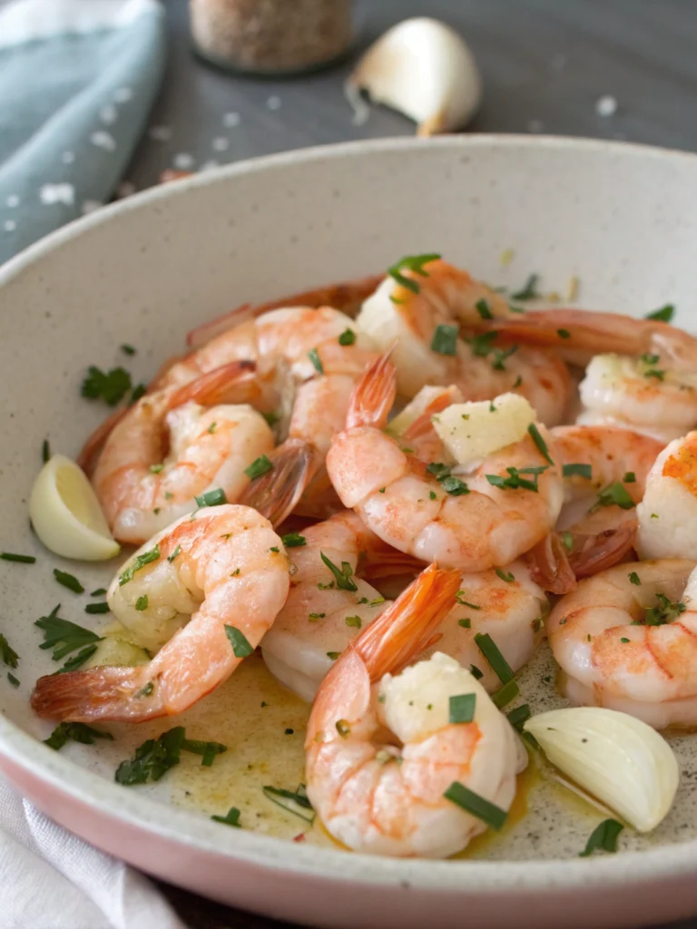 shrimp garlic recipe -butter