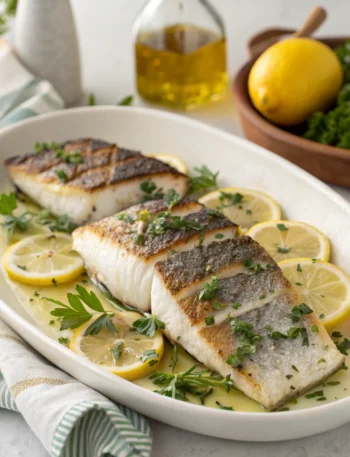 striped bass recipe