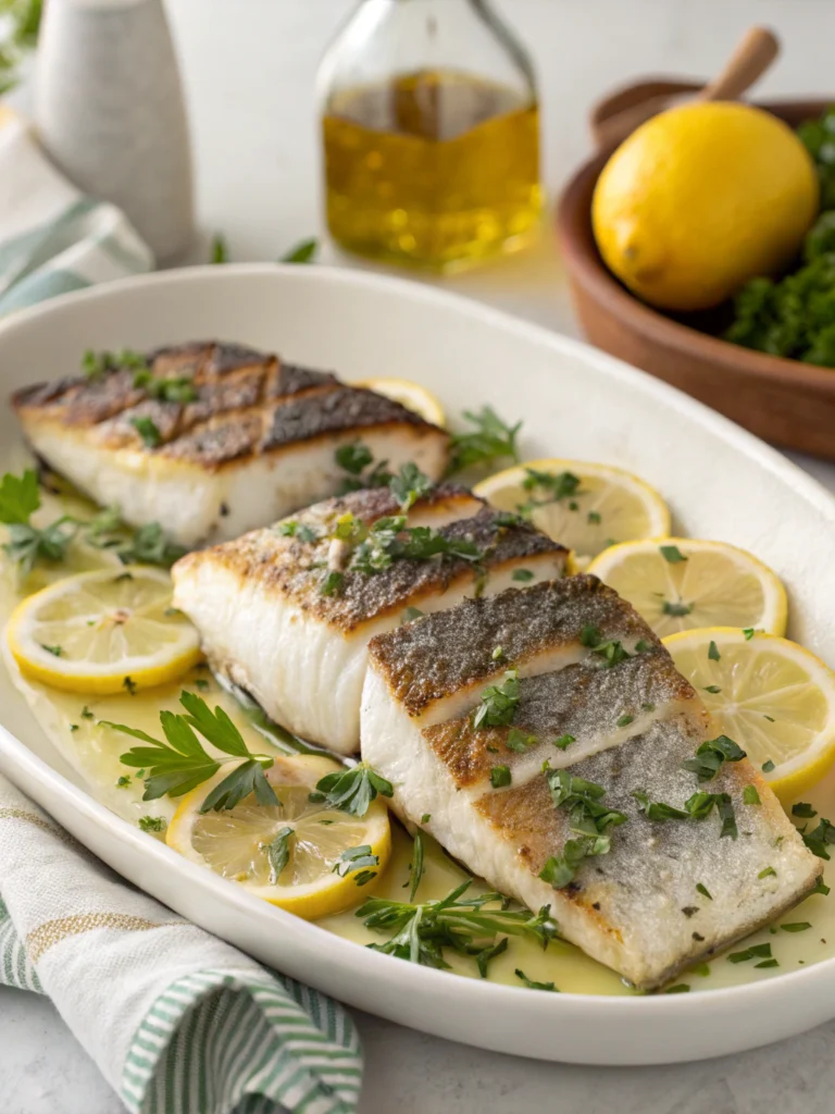 striped bass recipe